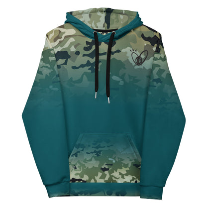 Epic Sherpa Blue Camouflage_Unisex Hoodie