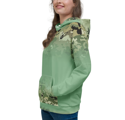 Epic Dark Sea Green Camouflage_Unisex Hoodie
