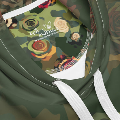 Epic Rose Camouflage_Unisex Hoodie