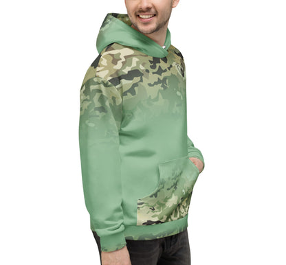 Epic Dark Sea Green Camouflage_Unisex Hoodie