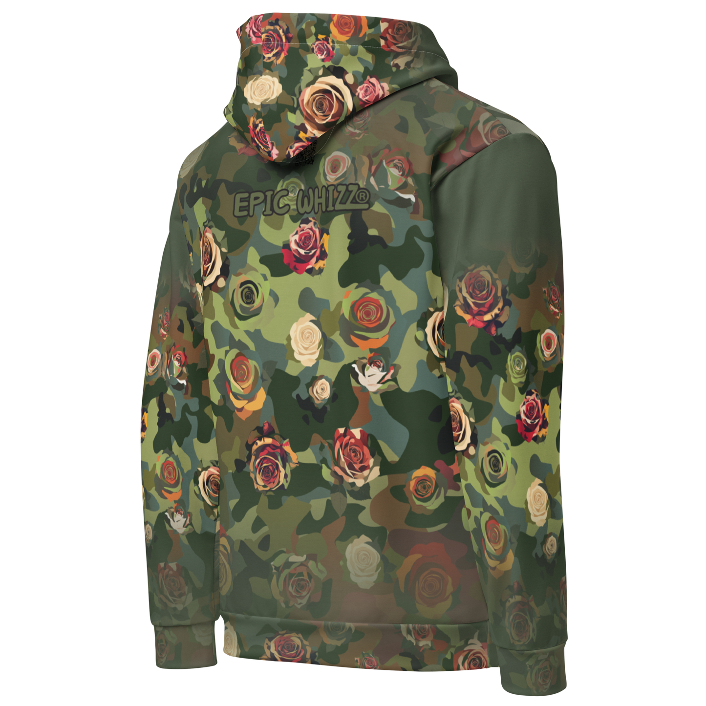 Epic Rose Camouflage_Unisex Hoodie