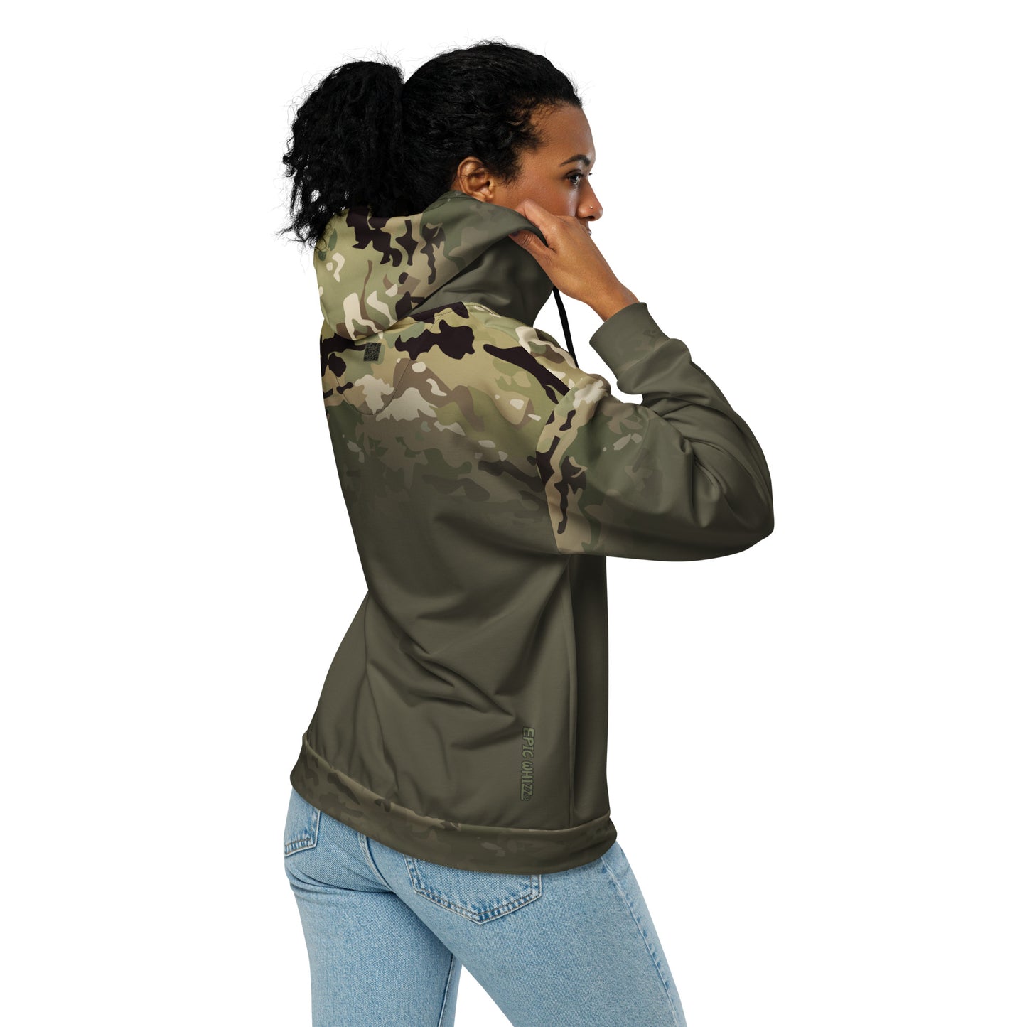 Epic Whizz® Camouflage-1_Unisex Zip Hoodie