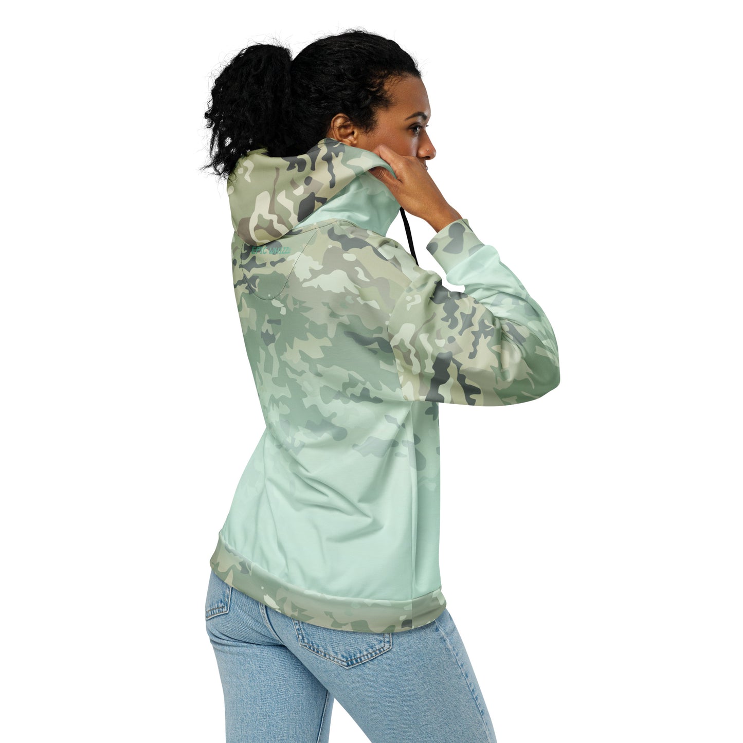 Epic Humming Bird Camouflage_Unisex Zip Hoodie