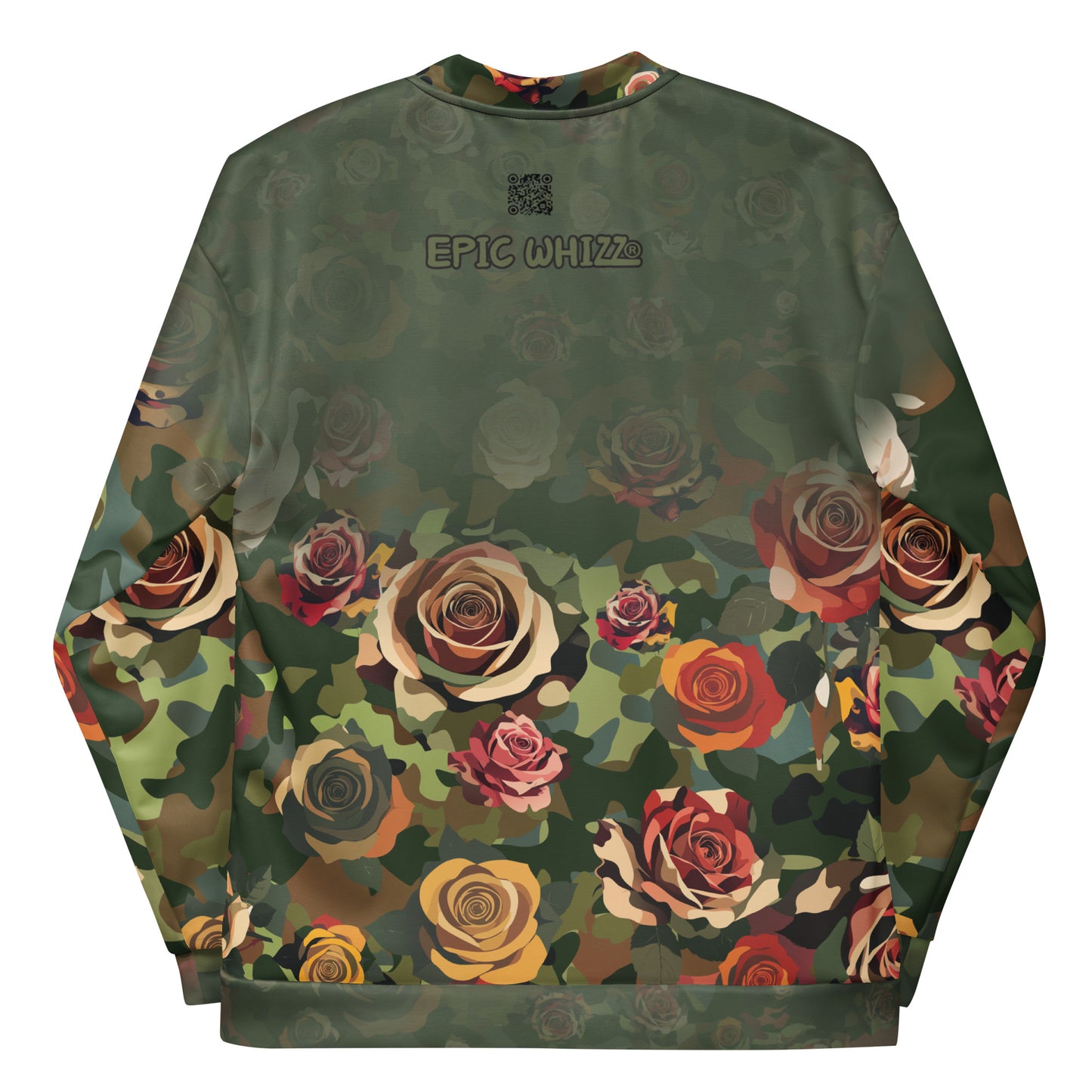 Epic Rose Camouflage_Unisex Bomber Jacket