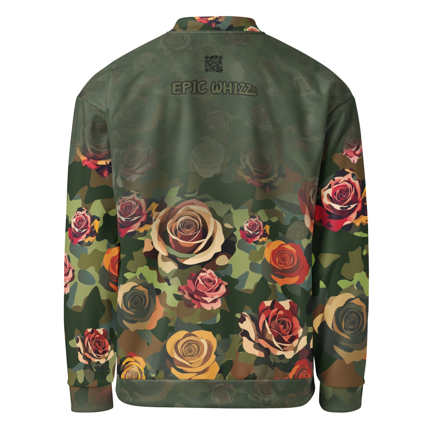 Epic Rose Camouflage_Unisex Bomber Jacket