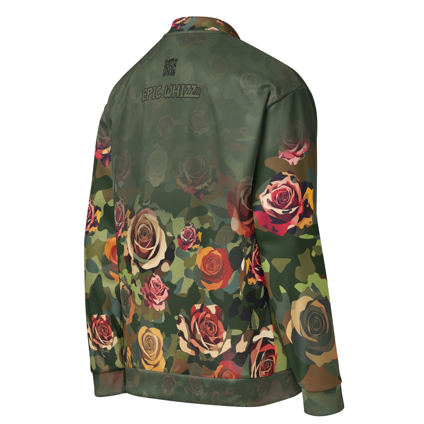 Epic Rose Camouflage_Unisex Bomber Jacket