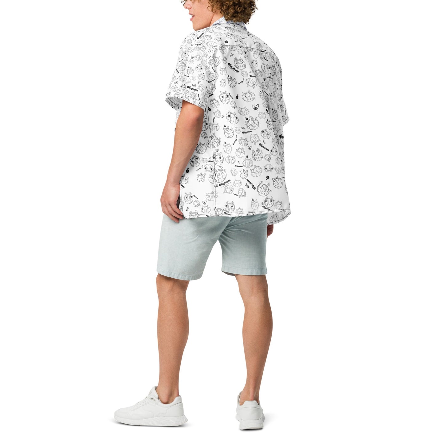 Gippeum Pattern_Men's Button Shirt