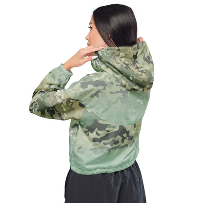 Epic Edgewater Camouflage_Women’s Cropped Windbreaker
