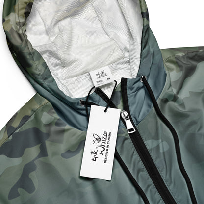 Epic Gothic Camouflage_Women’s Cropped Windbreaker