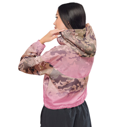 Epic Melanie Camouflage_Women’s Cropped Windbreaker