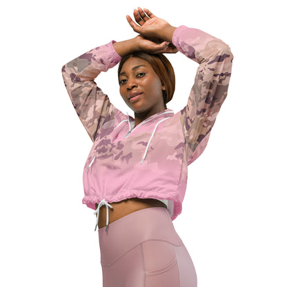 Epic Melanie Camouflage_Women’s Cropped Windbreaker