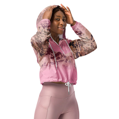 Epic Melanie Camouflage_Women’s Cropped Windbreaker