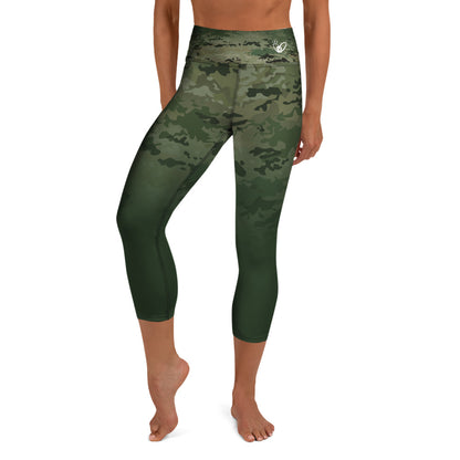 Epic Myrtle Camouflage_Yoga Capri Leggings