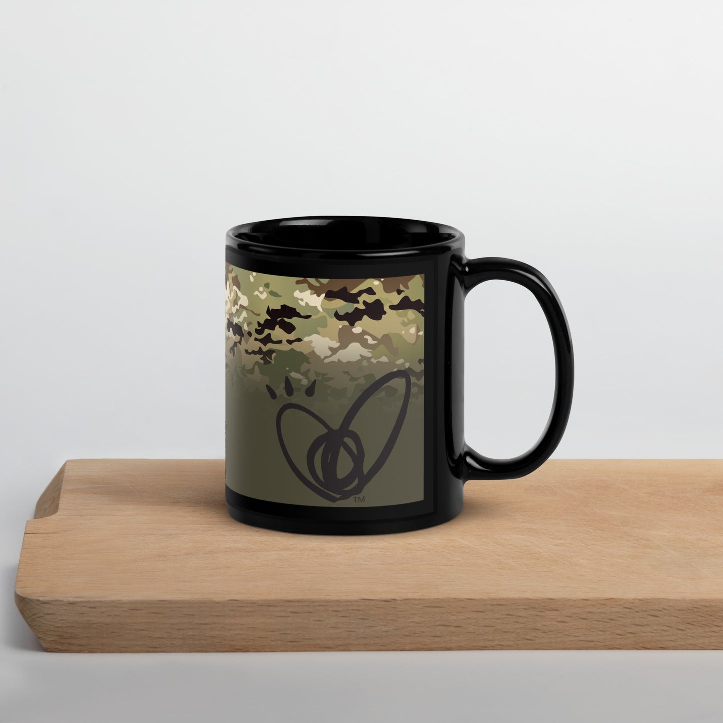 Epic Whizz® Camouflage-1_Black Glossy Mug