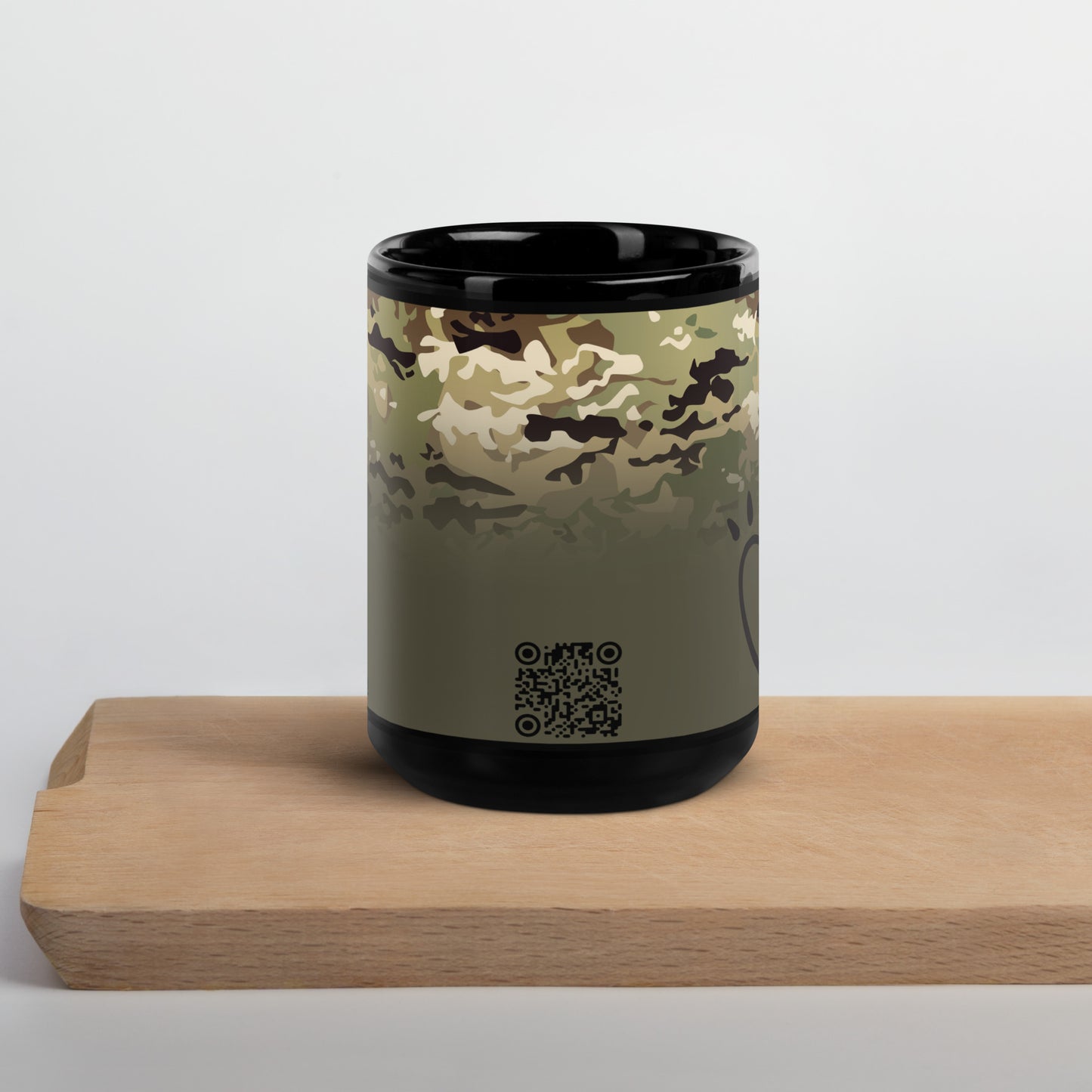 Epic Whizz® Camouflage-1_Black Glossy Mug