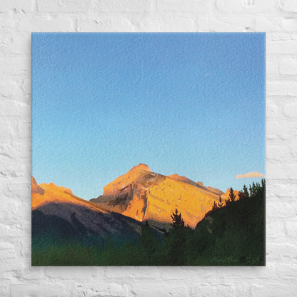Always There_Sunset in the Rockies_Canvas_2
