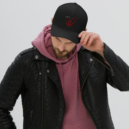 Epic Whizz® Heart_Embroidered_Structured Twill Cap