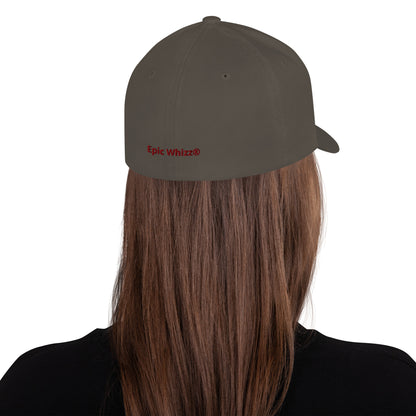 Epic Whizz® Heart_Embroidered_Structured Twill Cap