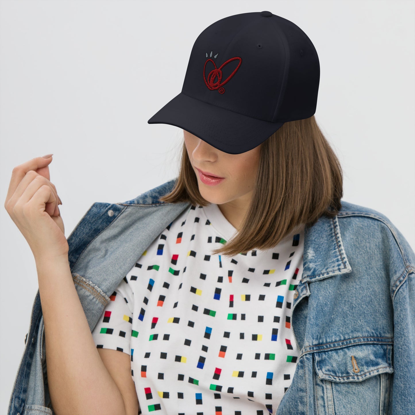 Epic Whizz® Heart_Embroidered_Structured Twill Cap