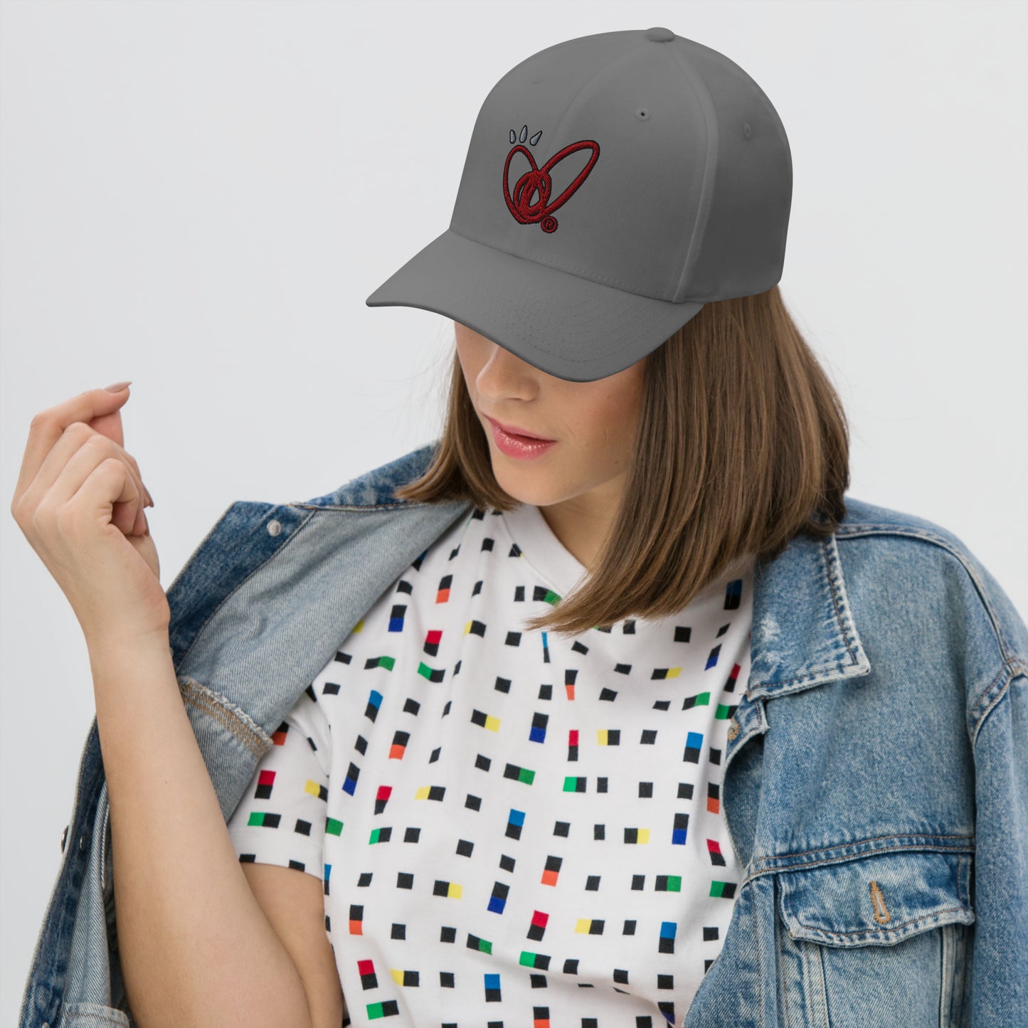 Epic Whizz® Heart_Embroidered_Structured Twill Cap