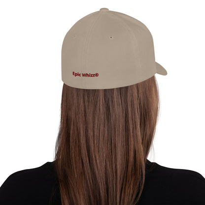 Epic Whizz® Heart_Embroidered_Structured Twill Cap