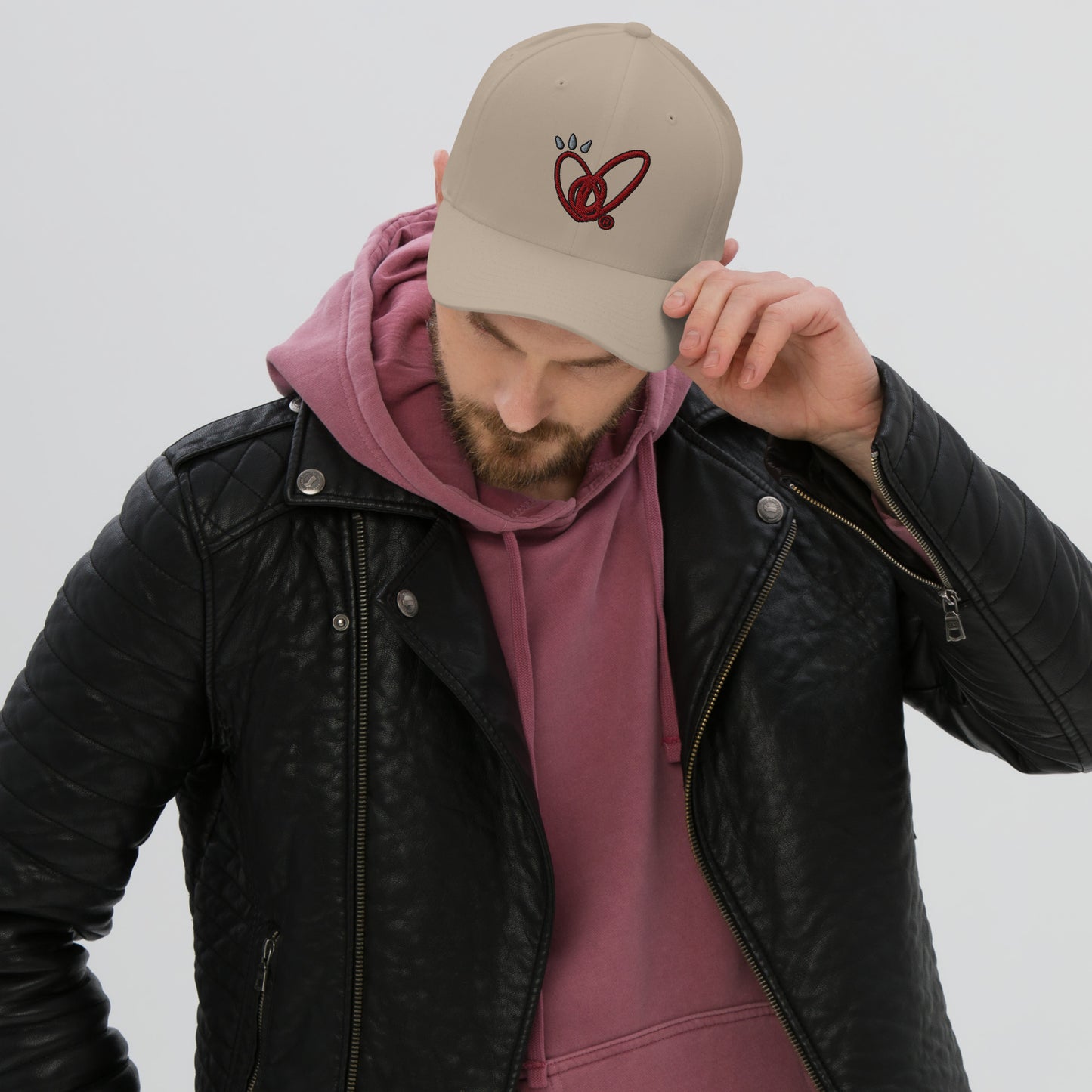 Epic Whizz® Heart_Embroidered_Structured Twill Cap