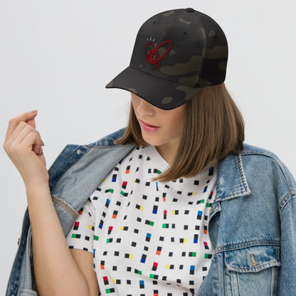 Epic Whizz® Heart_Embroidered_Structured Twill Cap
