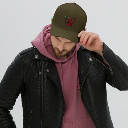 Epic Whizz® Heart_Embroidered_Structured Twill Cap