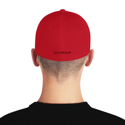 Epic Whizz® Heart_Embroidered_Structured Twill Cap