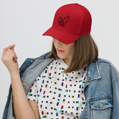 Epic Whizz® Heart_Embroidered_Structured Twill Cap