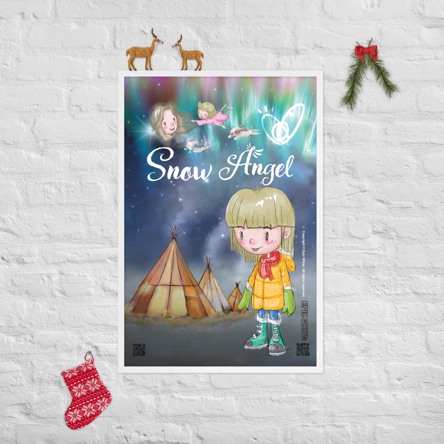 Anna_Enhanced Matte Paper_Framed Poster