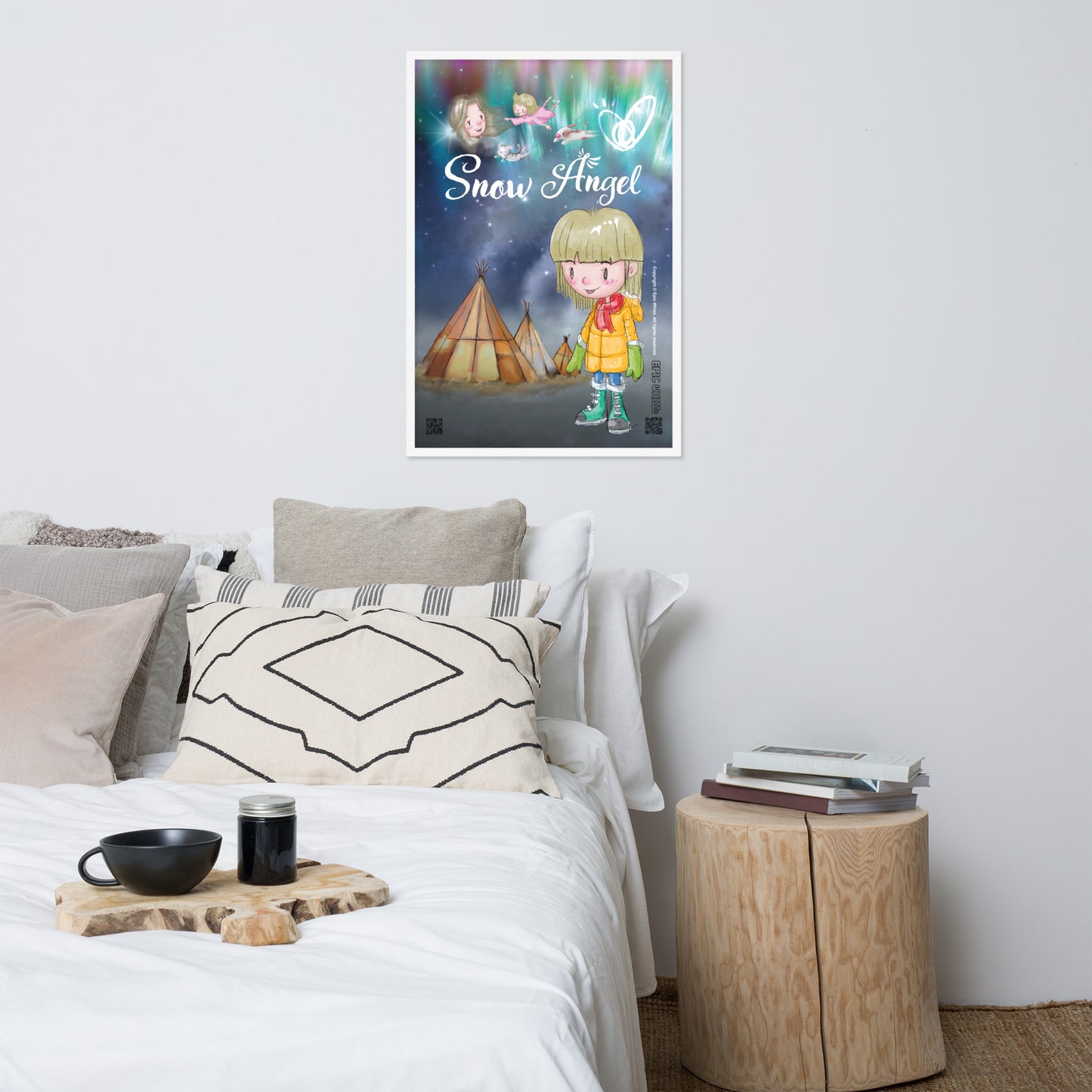 Anna_Enhanced Matte Paper_Framed Poster