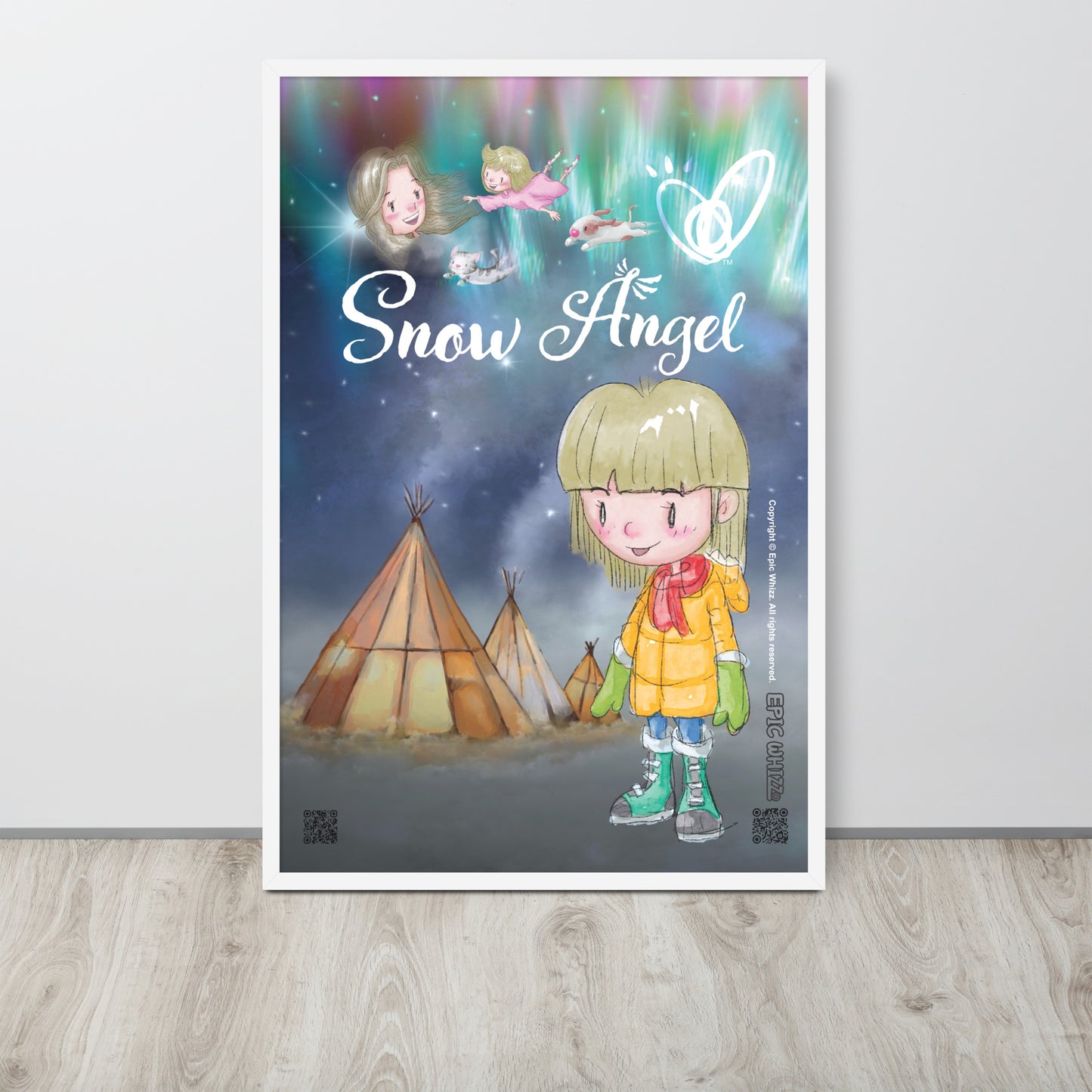 Anna_Enhanced Matte Paper_Framed Poster