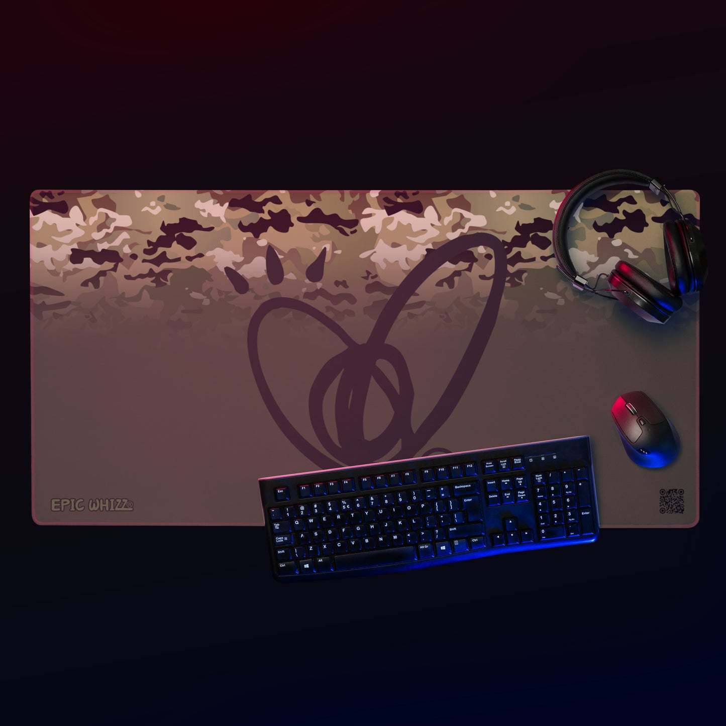 Epic Whizz® Camouflage-1_Gaming Mouse Pad