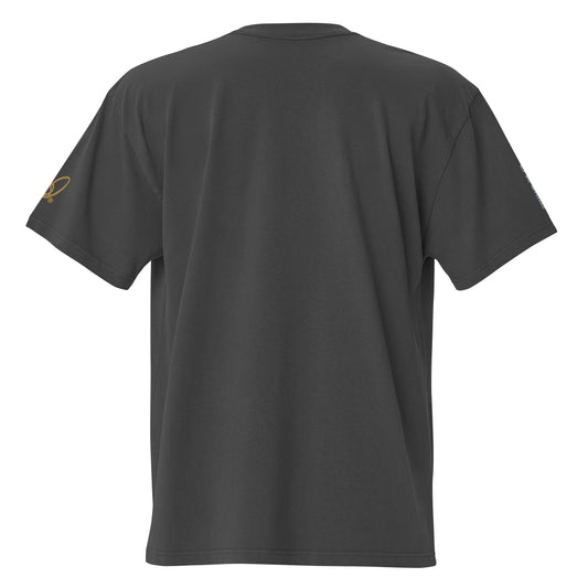 Epic Whizz® Logo Embroidered_Oversized Faded T-shirt