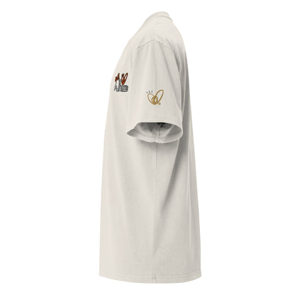 Epic Whizz® Logo Embroidered_Oversized Faded T-shirt