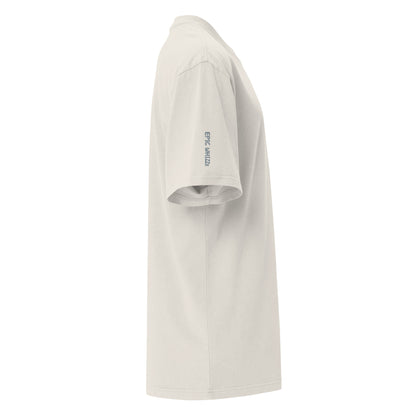 Epic Whizz® Logo Embroidered_Oversized Faded T-shirt