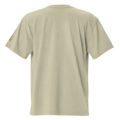 Epic Whizz® Logo Embroidered_Oversized Faded T-shirt