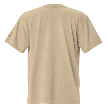 Epic Whizz® Logo Embroidered_Oversized Faded T-shirt