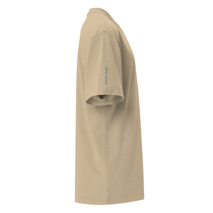 Epic Whizz® Logo Embroidered_Oversized Faded T-shirt