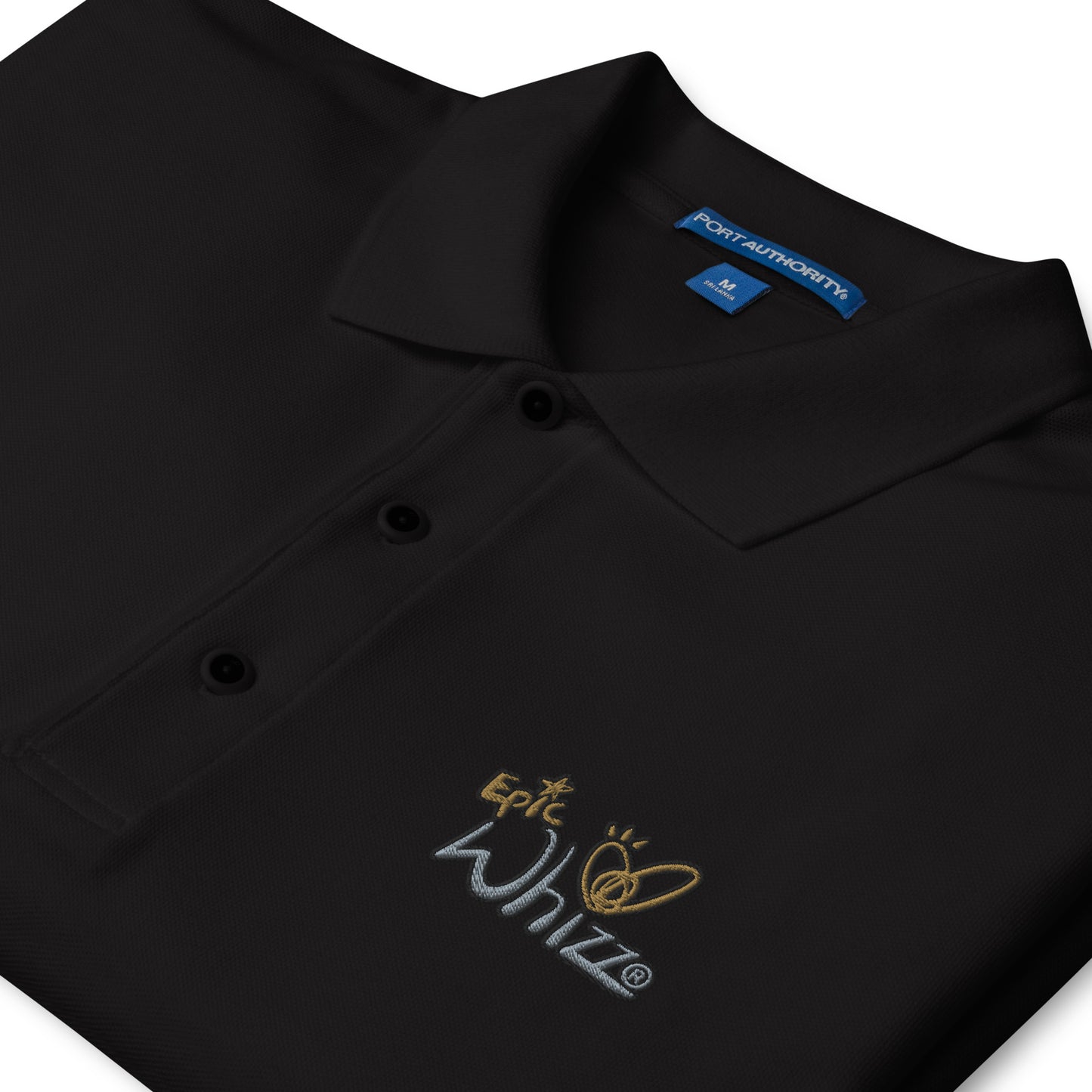 Epic Whizz®_Embroidery_Men's Premium Polo