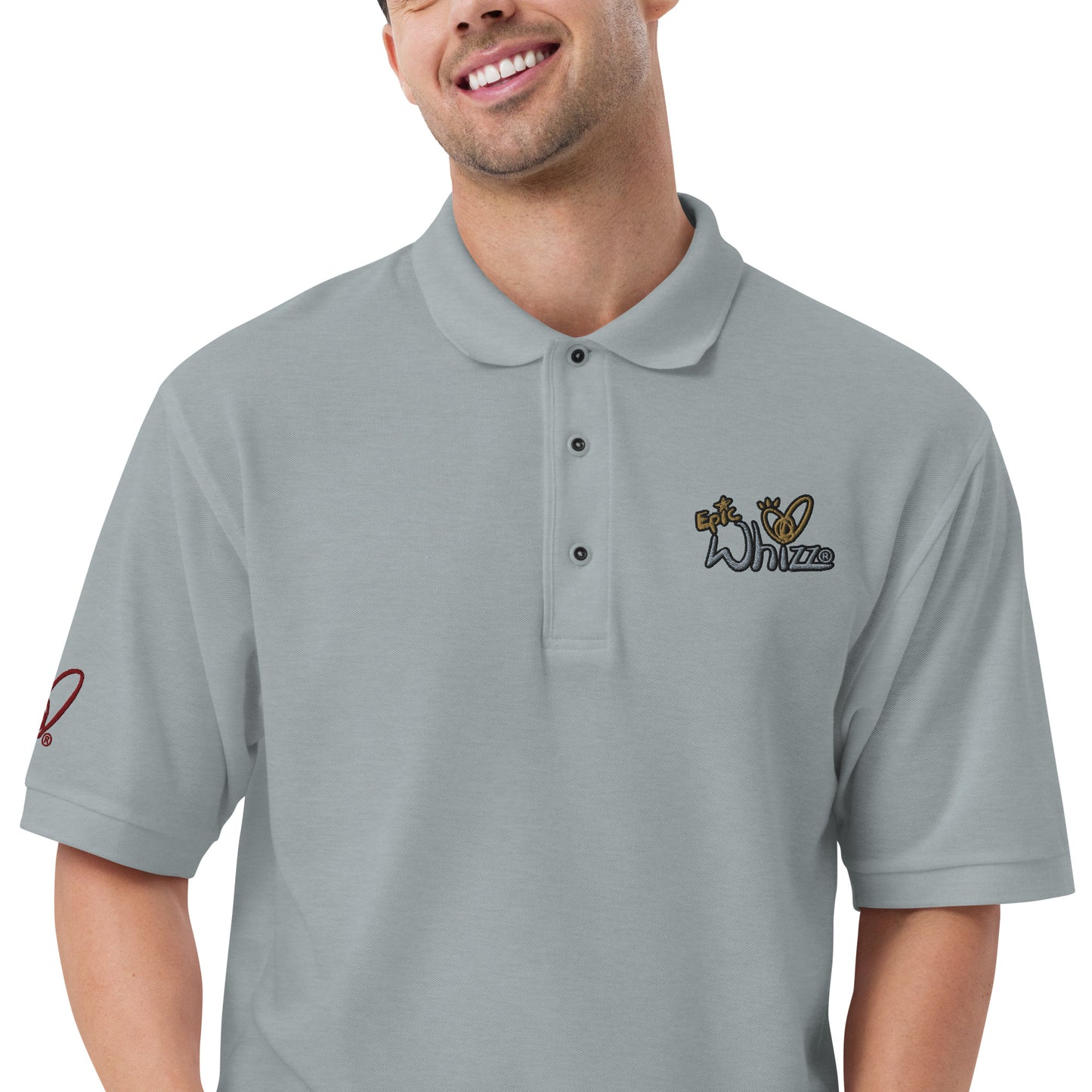 Epic Whizz®_Embroidery_Men's Premium Polo