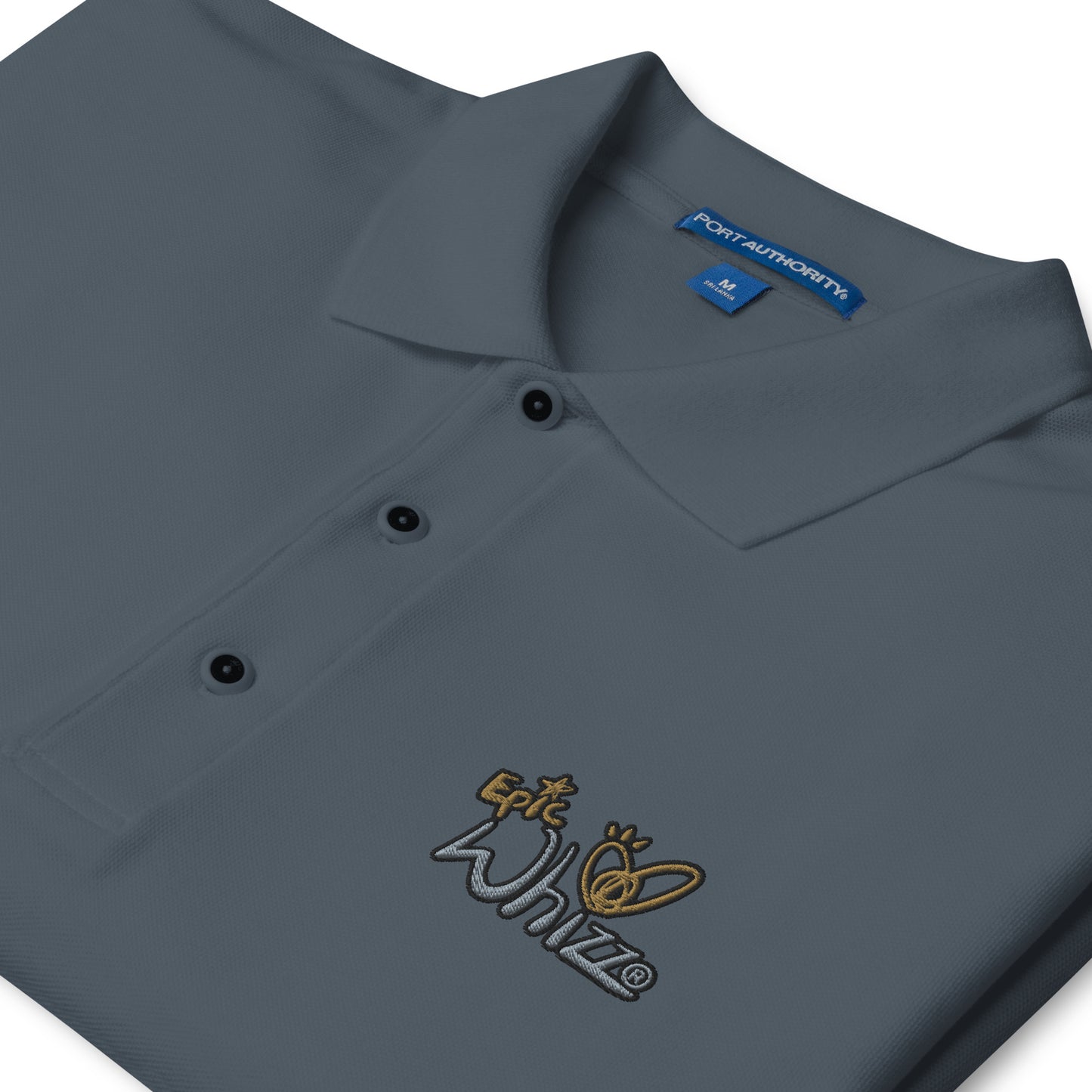 Epic Whizz®_Embroidery_Men's Premium Polo
