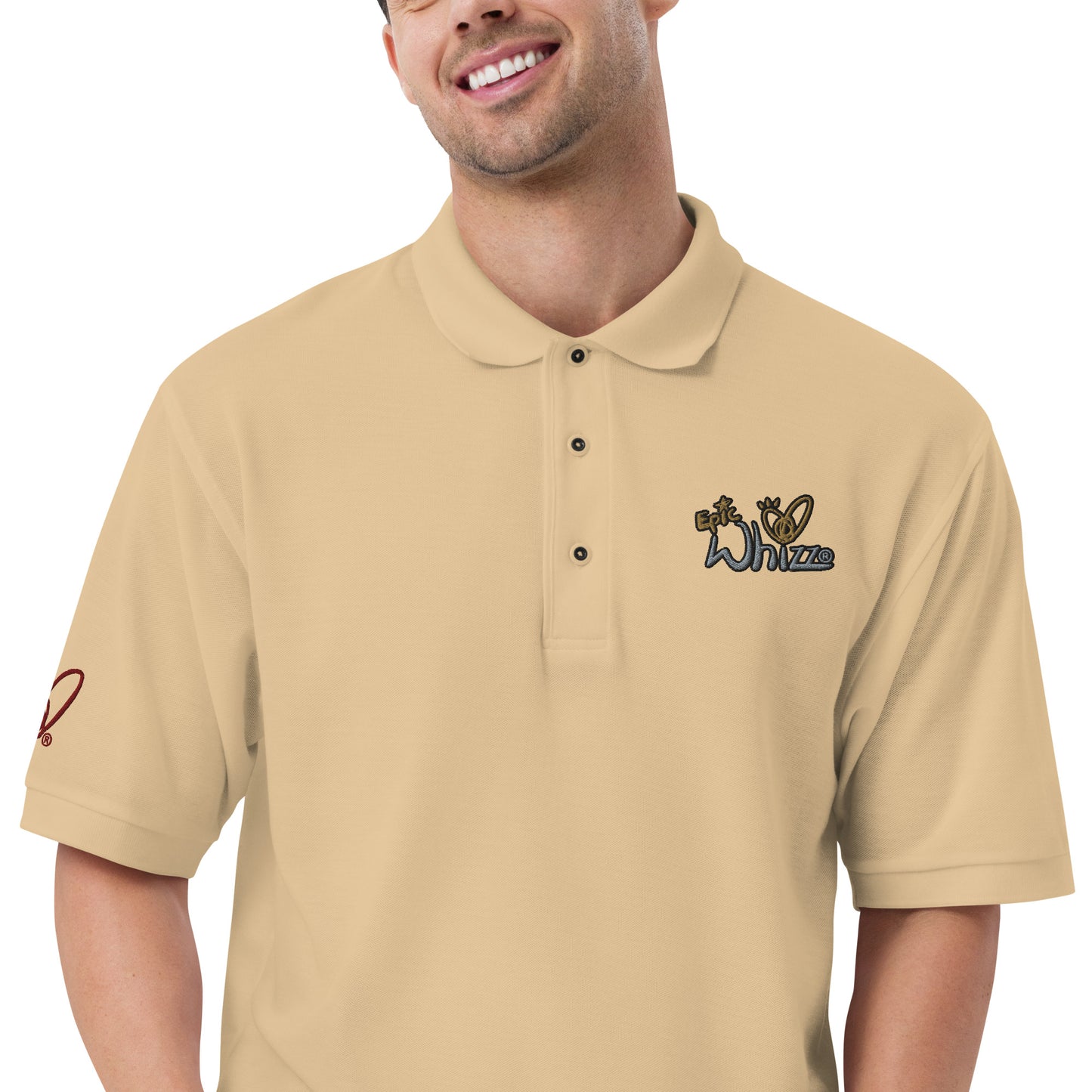 Epic Whizz®_Embroidery_Men's Premium Polo