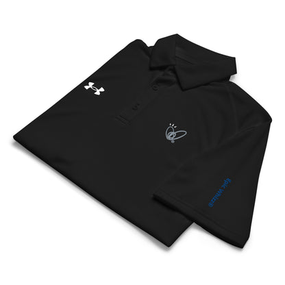 Epic Whizz® Heart-Embroidered_Under Armour® Men's Polo Shirt