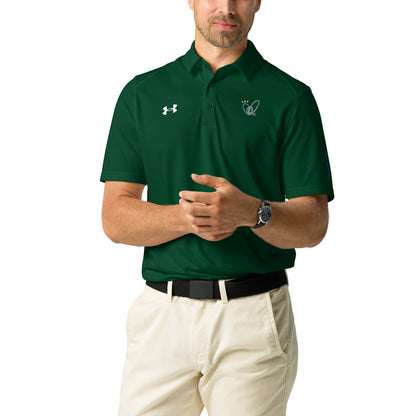 Epic Whizz® Heart-Embroidered_Under Armour® Men's Polo Shirt