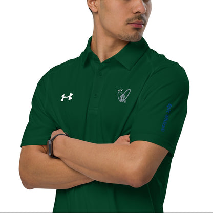 Epic Whizz® Heart-Embroidered_Under Armour® Men's Polo Shirt