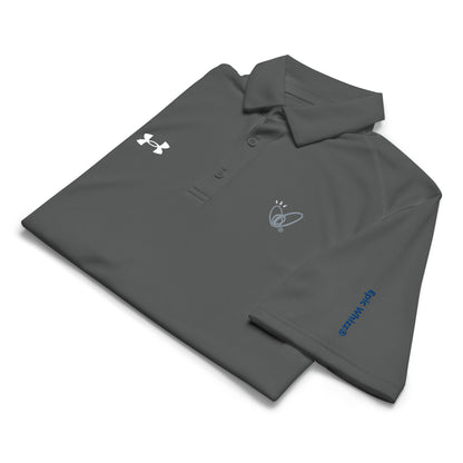 Epic Whizz® Heart-Embroidered_Under Armour® Men's Polo Shirt