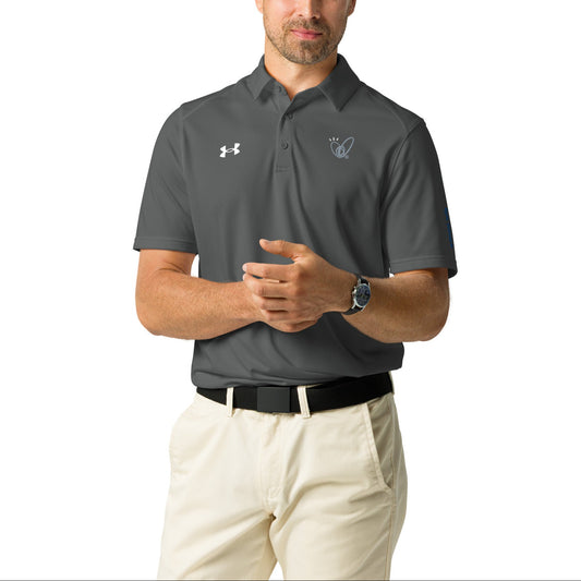 Epic Whizz® Heart-Embroidered_Under Armour® Men's Polo Shirt