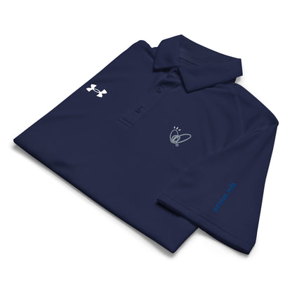 Epic Whizz® Heart-Embroidered_Under Armour® Men's Polo Shirt